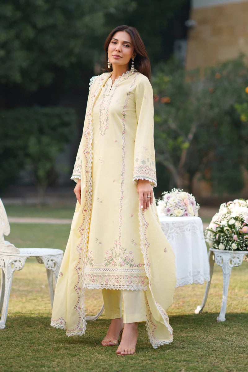 Loome - Soft Primrose - Luxury Lawn Suit