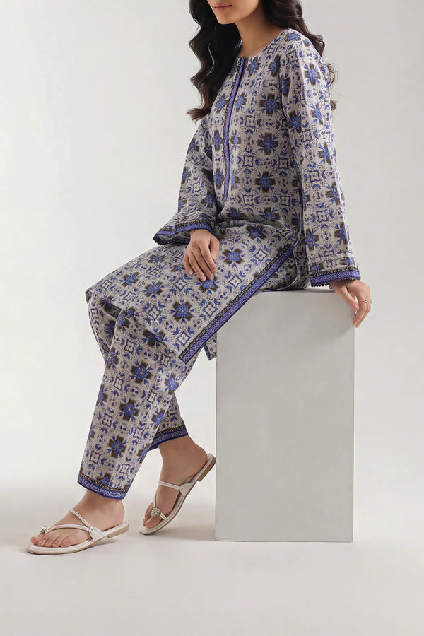 Saya - Printed Lawn 2 Piece (Shirt/Trouser)
