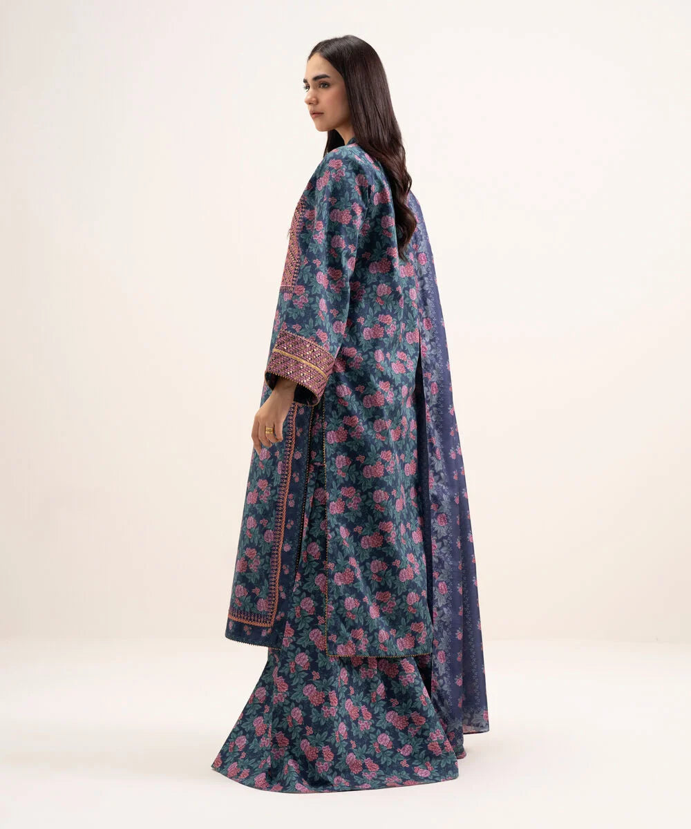 Sapphire - 3 Piece - Embroidered Lawn Suit