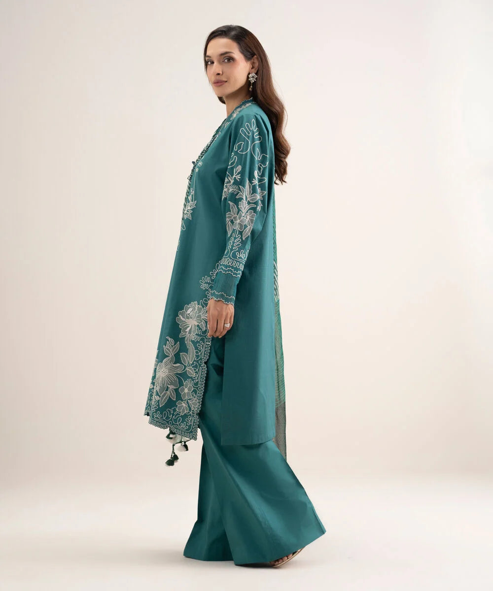 Sapphire - 3 Piece - Embroidered Lawn Suit
