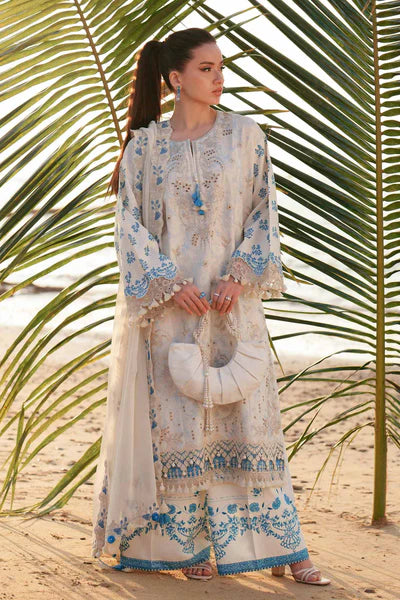 Nishat - 3 Piece - Digital Printed Embroidered Suit