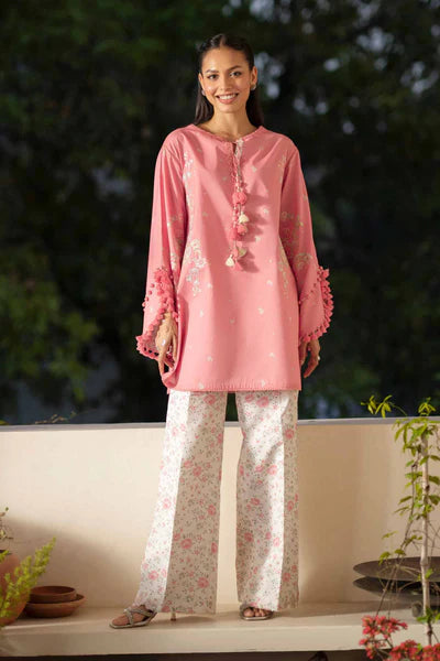 Nishat- 2 Piece - Embroidered Suit