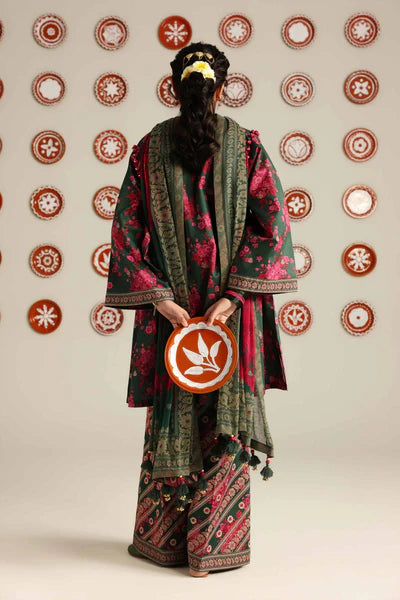 Nishat- 3 Piece - Printed Suit