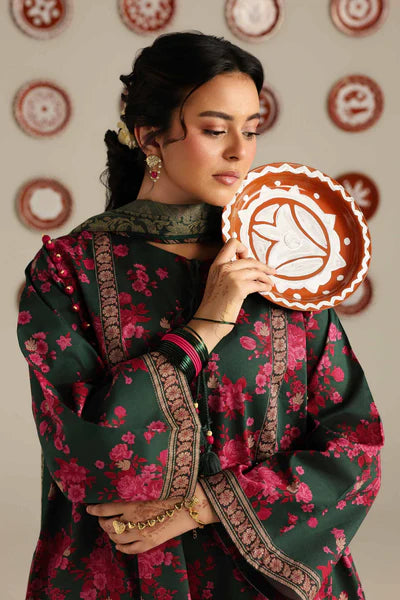 Nishat- 3 Piece - Printed Suit