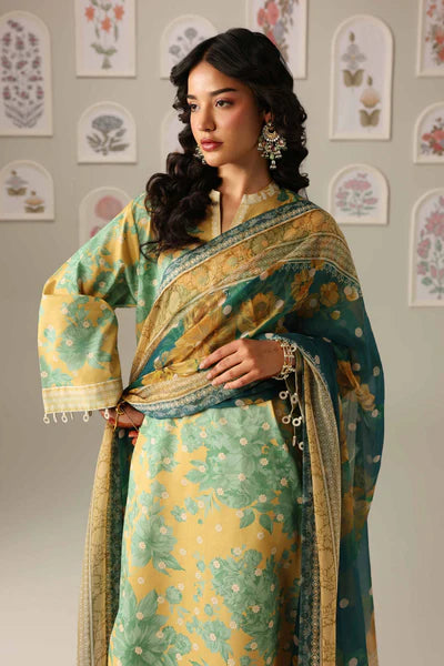Nishat- 3 Piece - Printed Suit