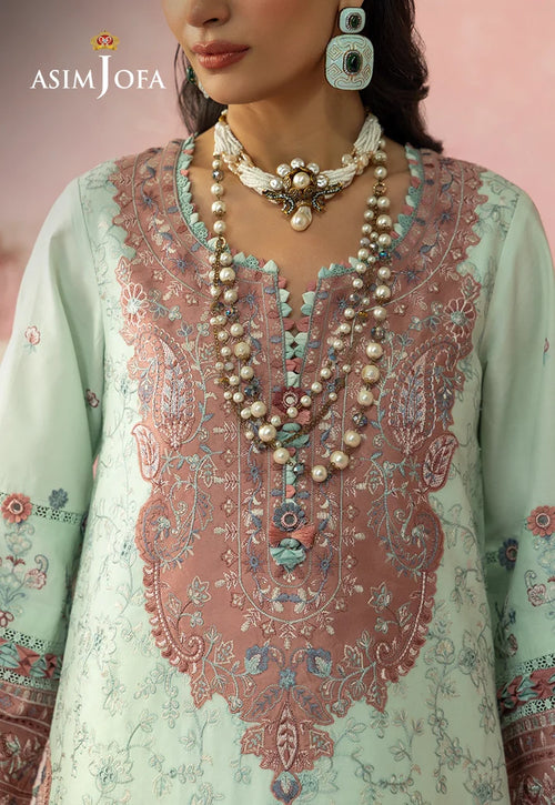 Asim Jofa - AJULW-08 Embroidered Lawn 3 Pcs