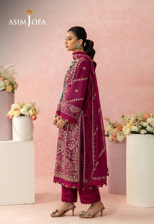 Asim Jofa - AJULW-02 Embroidered Lawn 3 Pcs