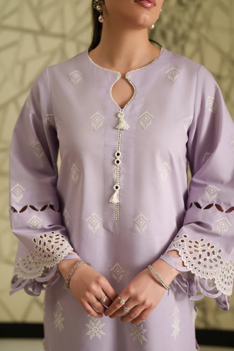 Loome - Amethyst Lilac - Luxury Lawn Suit