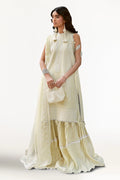 Ideas - 3 Piece Embroidered Lawn Suit with Embroidered Chiffon Dupatta
