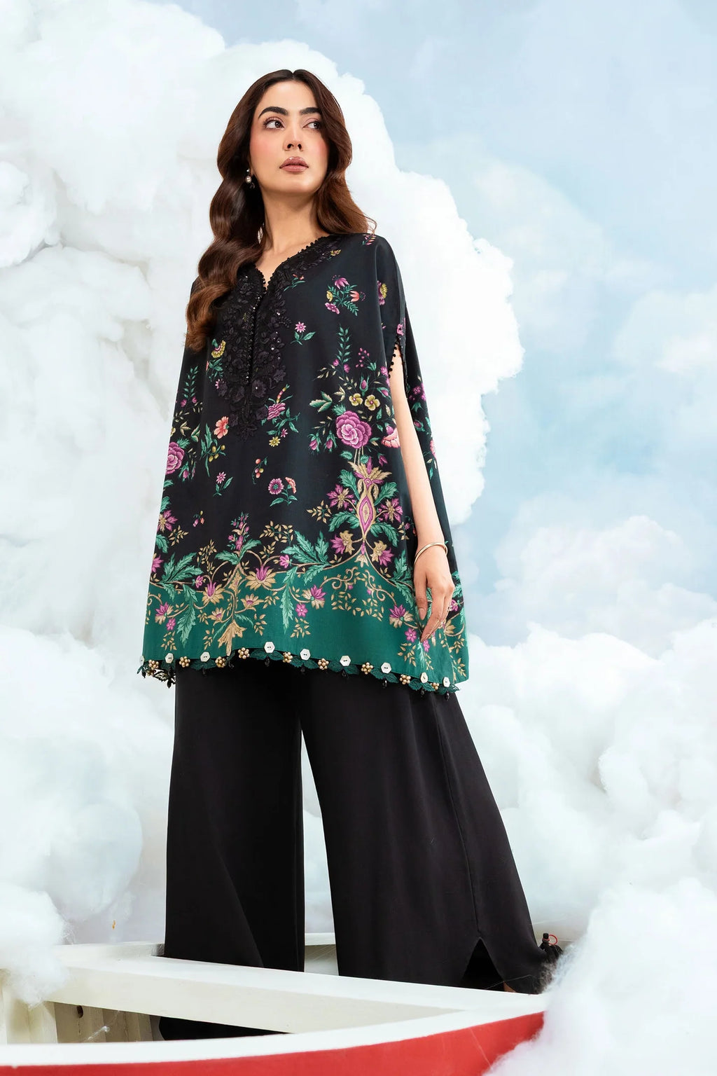 Maria.B - 3 Pc Embroidered Lawn Suit