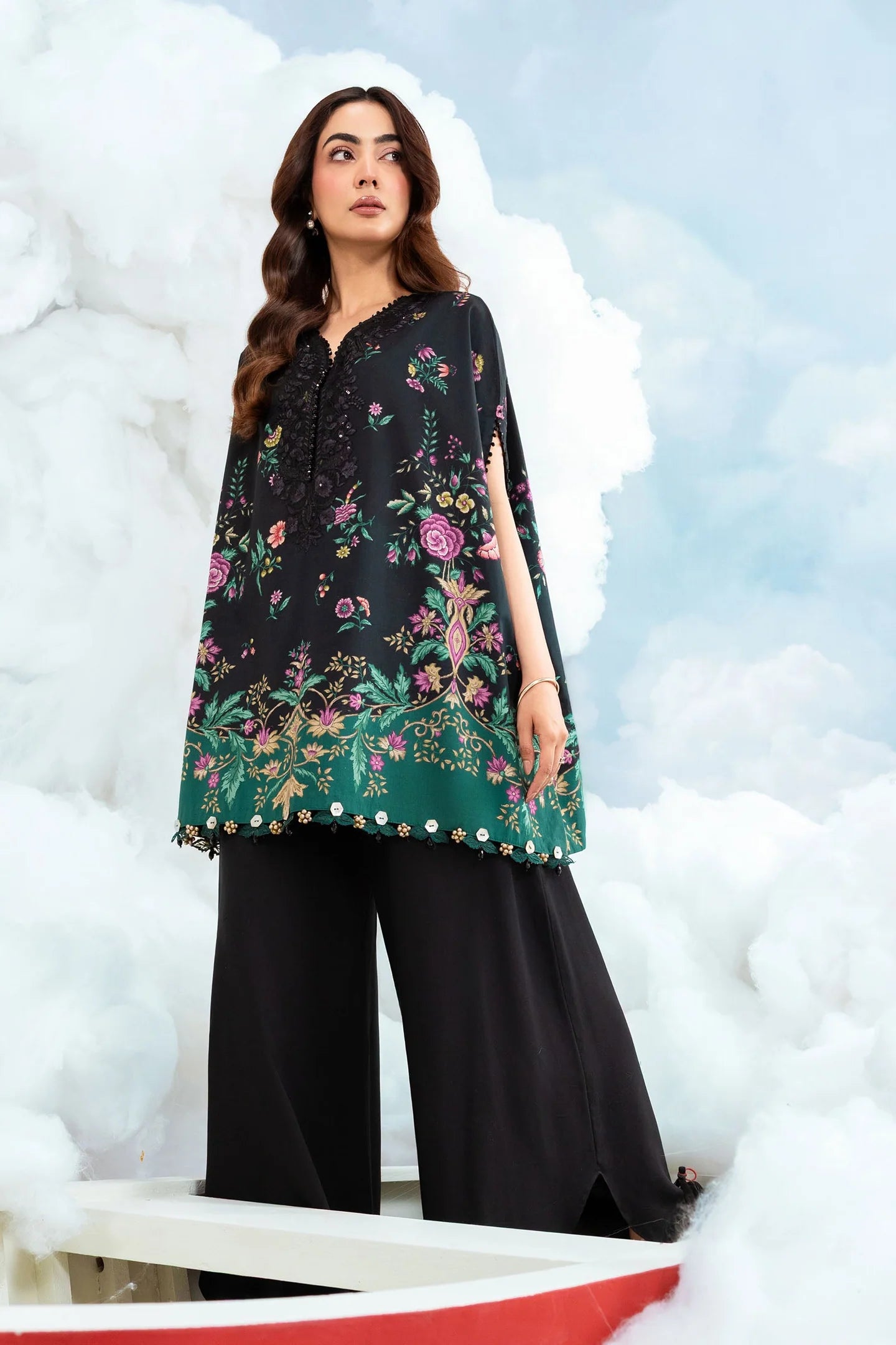 Maria.B - 3 Pc Embroidered Lawn Suit