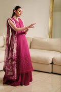 Loome - Mulberry Lattice - Luxury Lawn Suit