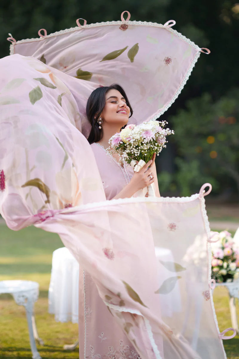 Loome - Rosy Whisper - Luxury Lawn Suit