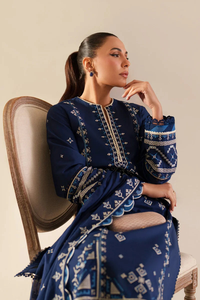Loome - Sapphire - Luxury Lawn Suit
