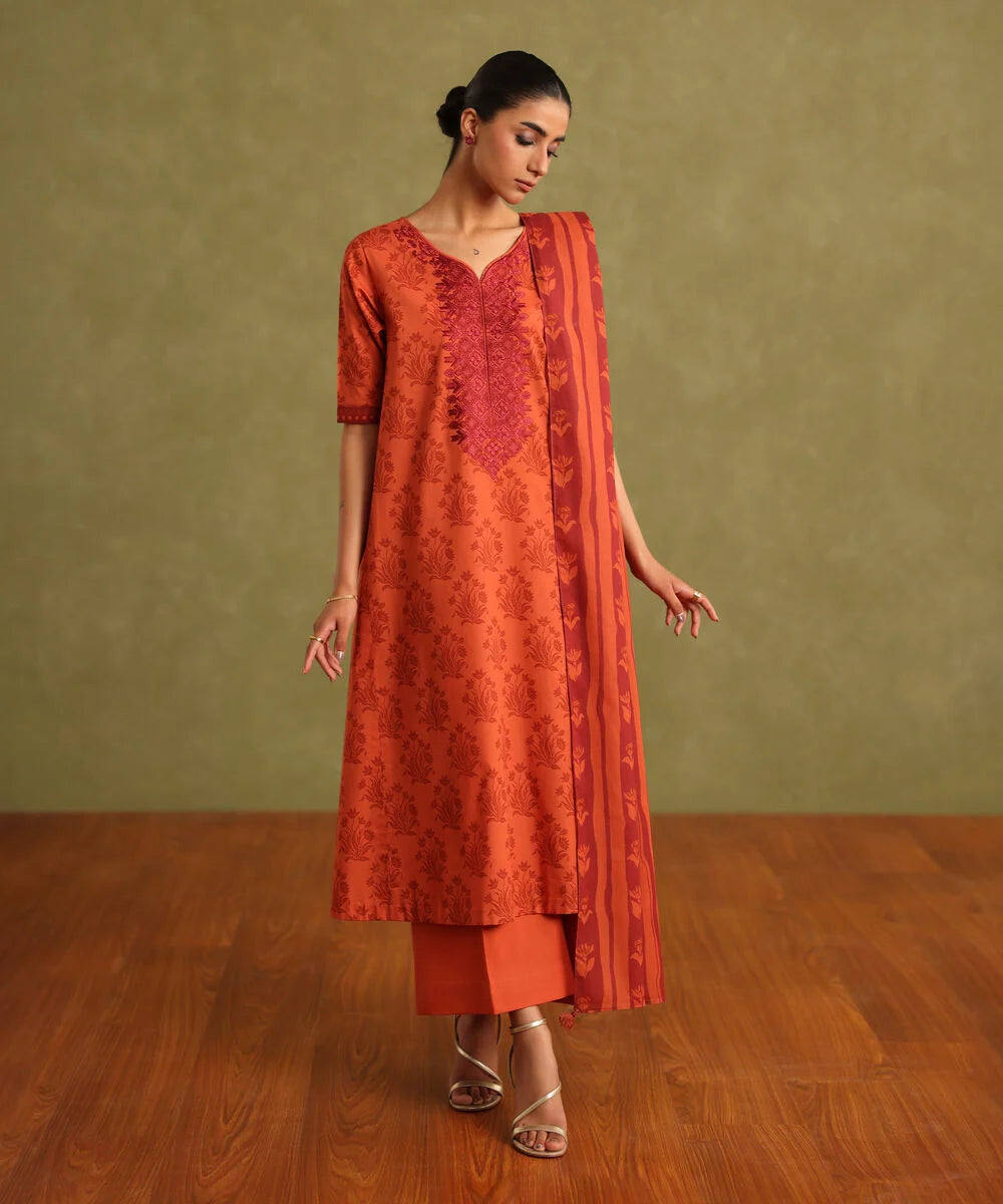 Sapphire - 3 Piece - Embroidered Lawn Suit