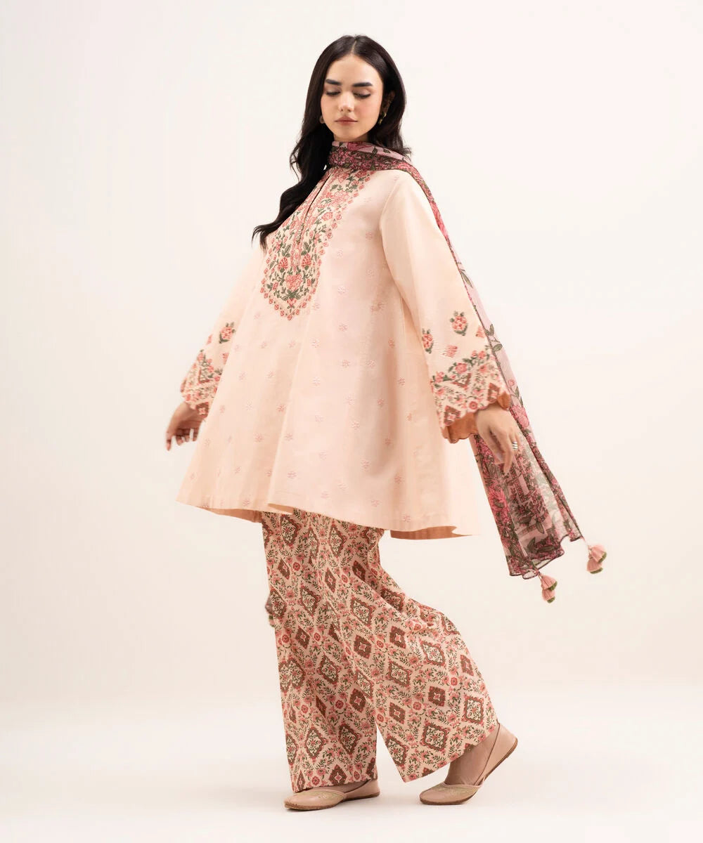 Sapphire - 3 Piece - Embroidered Lawn Suit