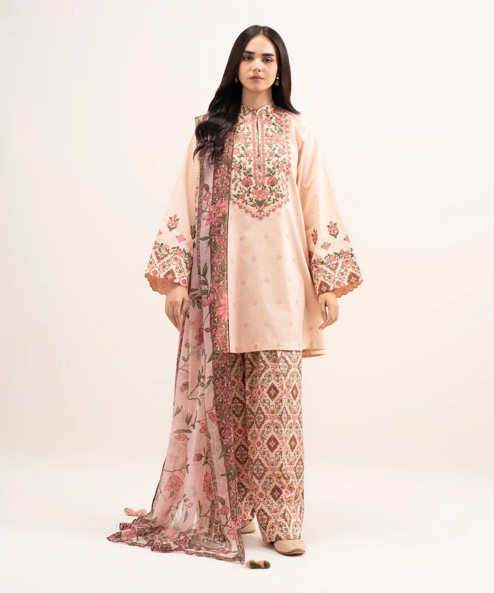 Sapphire - 3 Piece - Embroidered Lawn Suit