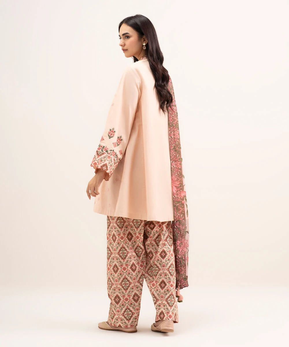 Sapphire - 3 Piece - Embroidered Lawn Suit