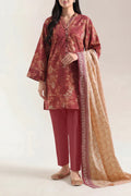Saya - Printed Lawn 2 Piece (Shirt/Dupatta)